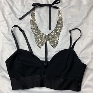 Dressy crop top